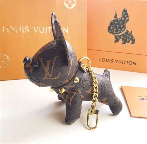 louis vuitton dog keychain|louis vuitton dog keychain price.